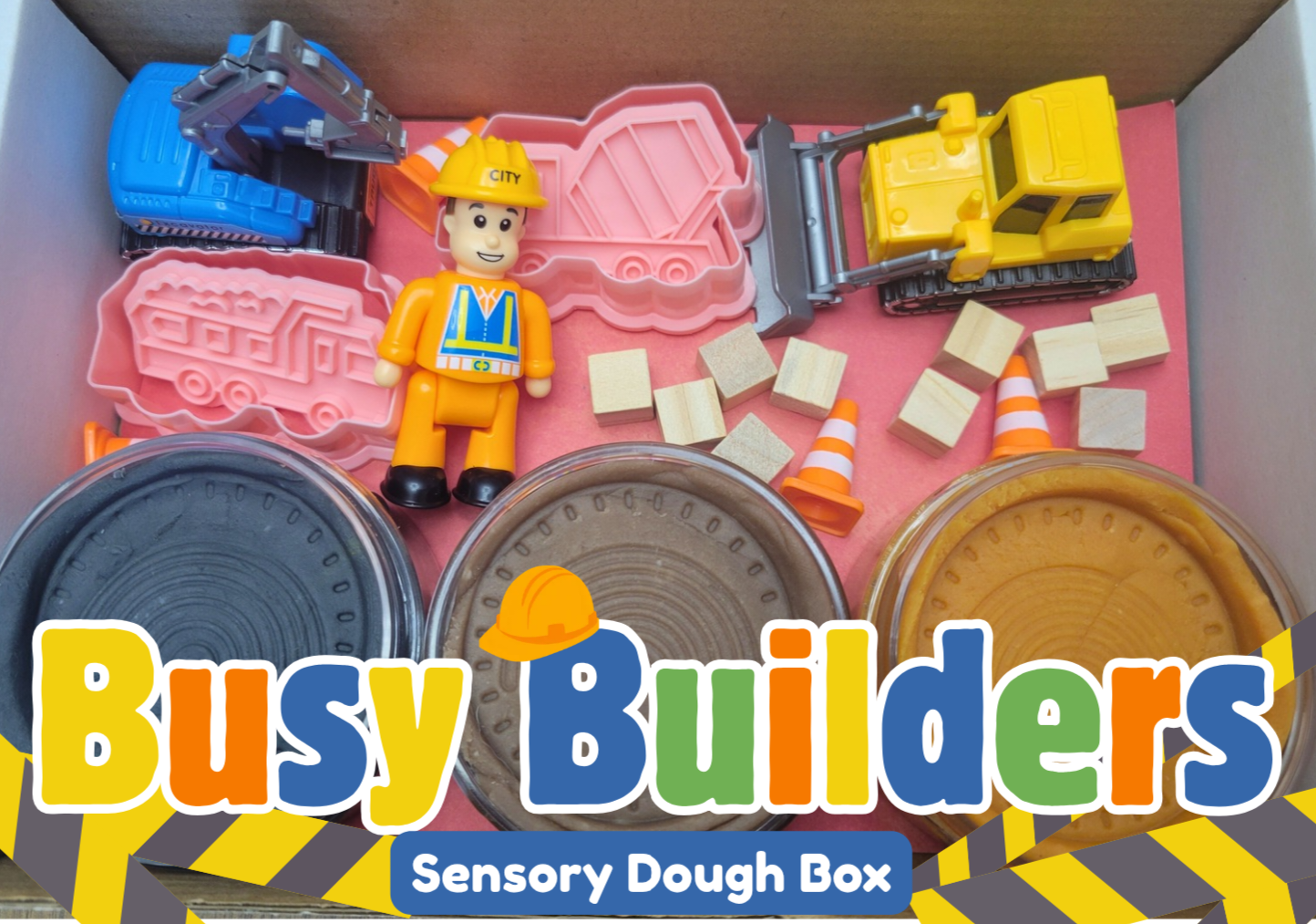 Busy Builders Sensory Dough Kit