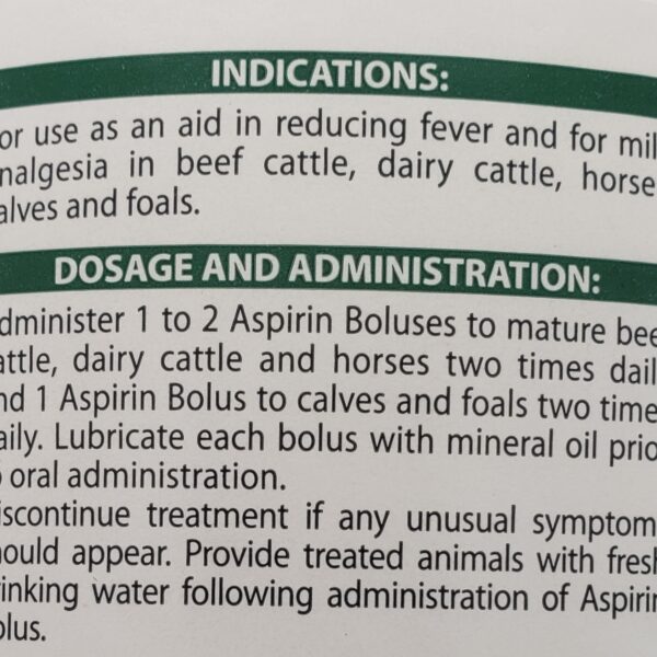 Aspirin Bolus-240